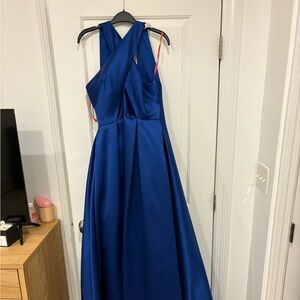 Monique Lhuillier Royal Blue Gown